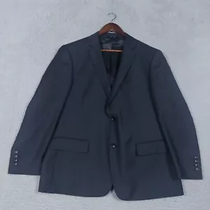 Mantoni Blazer Mens 44Short Black 100% Wool Single-Breasted Sport Coat Classic - Picture 1 of 16