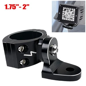 UTV Whip Light Flag Mount Bracket 1.75"- 2" Adjustable For Can Am x3 Maverick - Picture 1 of 8
