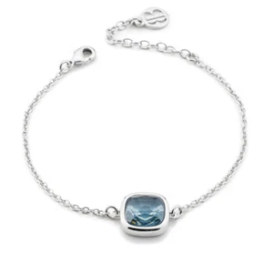 BRACCIALE BOCCADAMO Crisette, Donna bronzo rodiato e cristallo centrale XB1008B - Foto 1 di 1