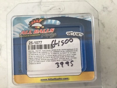 Комплект передних подшипников и уплотнений для всех шариковых колес Honda GL1500 25-1077 - Изображение 1 из 2