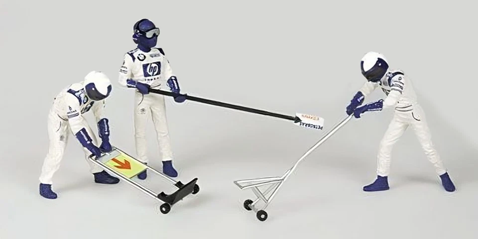 Minichamps 1:43 PIT STOP WILLIAMS JACK SET - 343100054 - Immagine 1 di 1