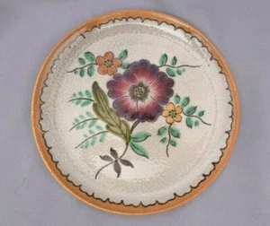 Vintage Signed 6099 AREO Royal Zuid Holland GOUDA A. 7.25" Salad Plate Excellent - Picture 1 of 3