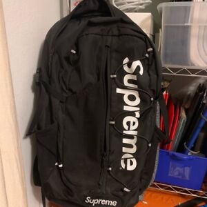 Supreme Black Backpack Backpacks, Bags & Briefcases for Men for 