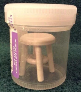 Gag Gift...MEDICAL NOVELTY.....CUTE!! FUNNY STOOL SAMPLE - Picture 1 of 3