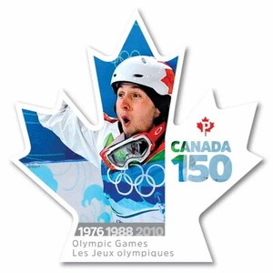 OLYMPIC GAMES = CANADA 150 Celebration = booklet DIE CUT stamp MNH Canada 2017 - Picture 1 of 1