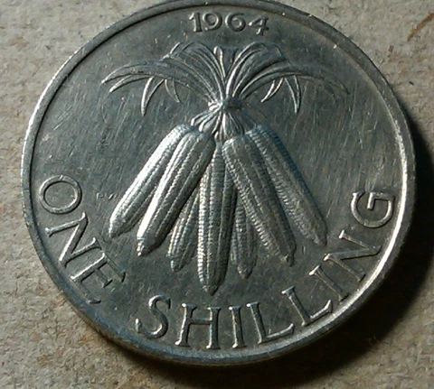 Malawi 1 Shilling 1964 Cover