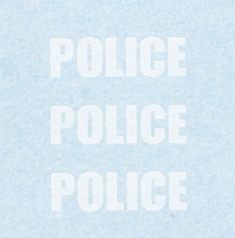 French Dinky 501 Citroen DS 19 | POLICE | Transfer  Decal - Image 1 of 1