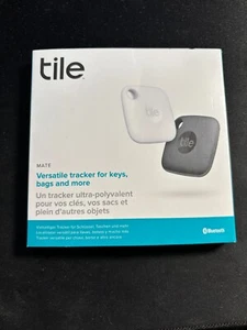 Tile Mate Universal Bluetooth Tracker Black Key Ring Keychain Bags - Photo 1 sur 2