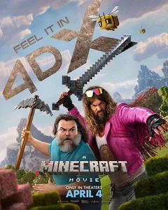 2025 Film Promo Poster "A Minecraft Movie" Kids Room Wall Decor Gift - Picture 1 of 3