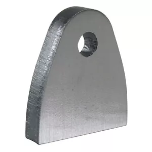 Weld-On 5/16-18 Threaded Mounting Tabs 1/4" Thick Steel DIY MADE IN USA QTY OF 2 - Picture 1 of 5