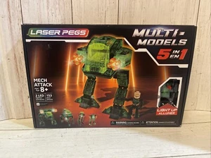 Laser Pegs Multi-Models Mech Attack 5in1 2LED Lights ( Star Wars At-st Walker ) - Picture 1 of 6
