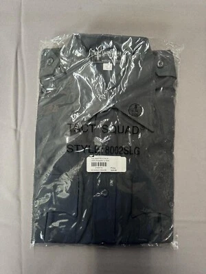 Camisa de seguridad Tact Squad para hombre, manga larga, gris carbón Foto 1 de 4