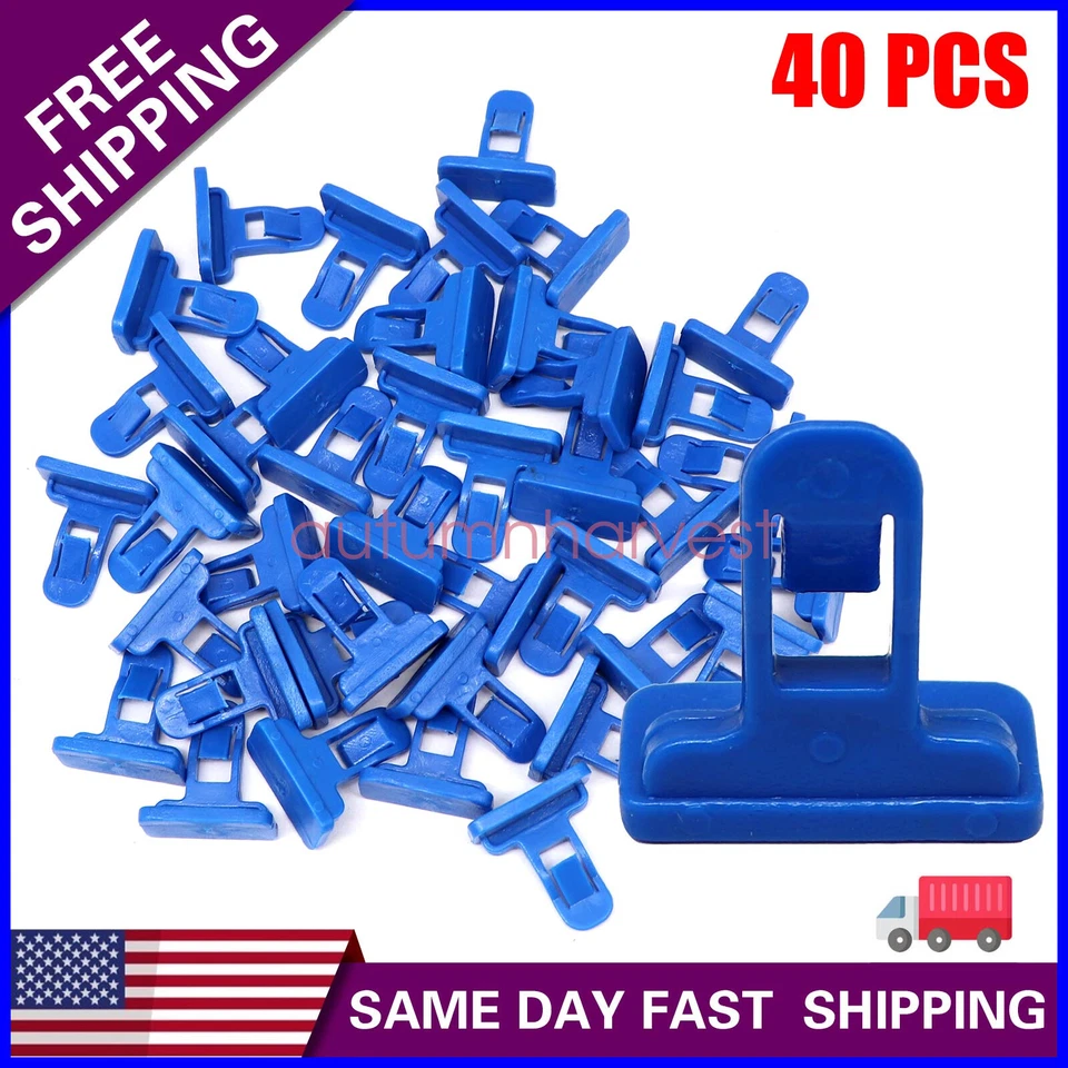 Sujetador de retención de clips de moldura de parachoques de 40 piezas para Toyota reemplaza 75392-35200 A. Foto 1 de 4