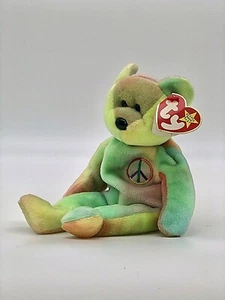 PEACE Beanie Baby Original, swing tag 1996 Unique/Rare, TY Inc. - Picture 1 of 8
