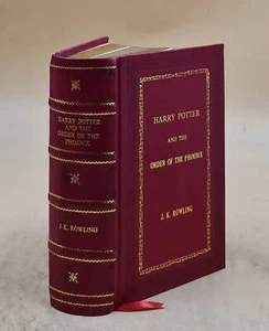 Harry Potter and the Order of the Phoenix: 5/7 (Harry Po [PREMIUM LEATHER BOUND] - Picture 1 of 5