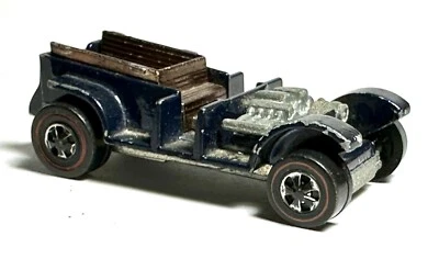 Vintage 1969 Hot Wheels Redline Blue Paddy Wagon Die Cast Car - No Roof - Image 1 of 4