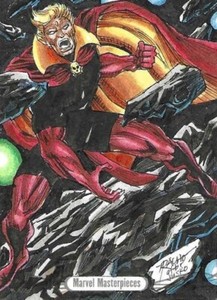 2016 Marvel Masterpieces Sketch - Ray Racho!