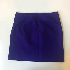 J Crew Size 00 Womans purple mini career business pencil skirt - Picture 1 of 5