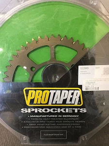PIÑÓN TRASERO MOTO PROTAPER ALUMINIO 51 KAWASAKI KX 80 85 100 1985-2008 - Imagen 1 de 5