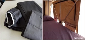 To Suit - Advent King Rooftop Tent - 250TC Fitted Sheet ONLY 2400 x 1400 x 200 - Picture 1 of 4