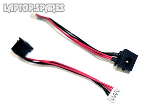 Toshiba Satellite M45 M40 DC Power Jack And Cable DW076 - Picture 1 of 3