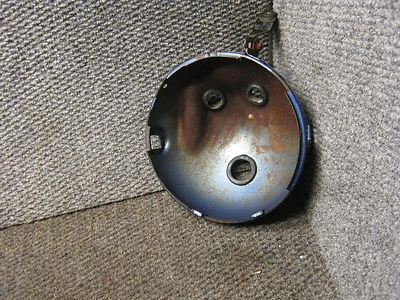 MONTAJE CARROCERÍA FARO YAMAHA 1973-1975 TX500 TX XS 500 AZUL PÁJARO VINTAGE OEM  Foto 1 de 4