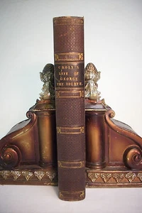 RARE! 1830 LIFE AND TIMES OF HIS MAJESTY GEORGE THE FOURTH *Beautiful Leather! - Picture 1 of 12