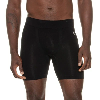 $48 SmartWool Calzoncillos boxer diarios para hombre 6" - negros - medianos - nuevos con etiquetas Foto 1 de 4