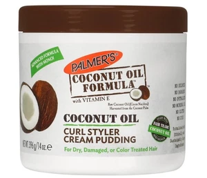 Palmer's Curl Styler Creme Pudding Kokosöl Formel lockiges Haar 14 Oz. Neu - Bild 1 von 3