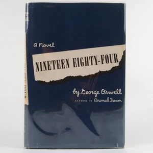 Nineteen Eight-Four by George Orwell (Harcourt, 1977) 21st Printing Sci-Fi HC - Picture 1 of 6