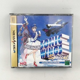 Sega Saturn Soft Sonic Wings Special Used