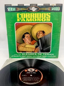 LOS ALEGRES DE TERAN corridos famosos (FALCON VINYL LP MEXICO) EX (rare) - Picture 1 of 6