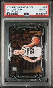 2024 Panini Prizm Draft Picks - Caitlin Clark #57 Variations (RC) - Picture 1 of 2