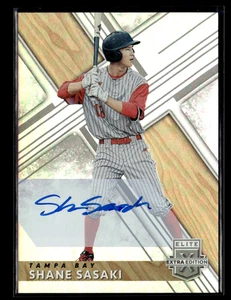 Shane Sasaki 2019 Elite Extra Edition Auto - Picture 1 of 2