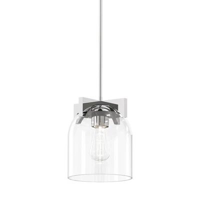 Maxim 21230 Scoop 8"W Mini Pendant - Chrome - Image 1 of 4