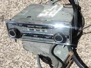 Mercedes W107 W116 W123 R107 Becker 485 Mexico AM/FM Cassette Amp Player Stereo - Picture 1 of 8