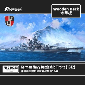 Cubierta de madera Flyhawk FH710223 1/700 acorazado de la Armada alemana Tirpitz (1942) - Imagen 1 de 1