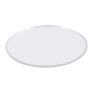 Transparent 3mm thick Mirror Acrylic round Disc Diameter K3U34455 - Picture 1 of 18