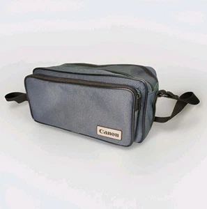 Vintage Canon Camera Bag Satchel Shoulder Bag Adjustable Blue - Picture 1 of 10