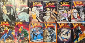 VIGIL 12 Comic Lot, Innovation, Millennium, Duality 1990's Underground Vampire - Picture 1 of 24