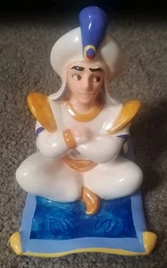 Vintage Disney-Aladdin auf Zauberteppich Keramik Figur 4,5 cm (B) - Bild 1 von 7