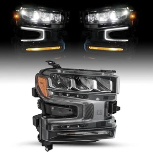 19-21 Chevy Silverado 1500 LED Scheinwerfer Montage rechts Beifahrer Halogen Signal - Bild 1 von 7