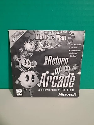 Microsoft Return of Arcade Anniversary Edition Windows PC 2000 New Unopened  - Image 1 of 2