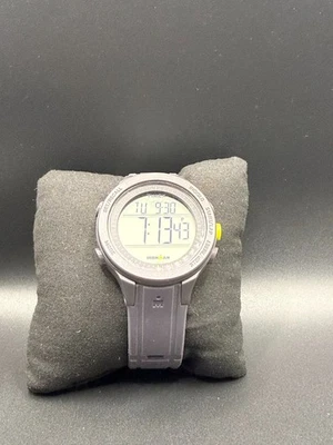 Timex Men's TW5M14500 Ironman Essential 30 Black/Lime Silicone Strap (J071) - Image 1 of 3