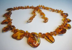 Genuine Beautiful Baltic Amber Necklace 16 g. !!! - Picture 1 of 4