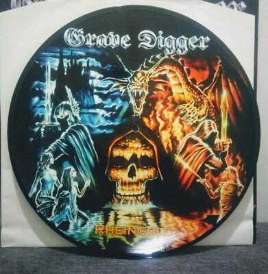 Grave Digger – Rheingold. Pic-LP. Like BRAND NEW. NEVER played. LP is MINT - Image 1 of 4