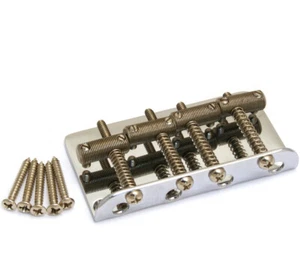 Original Fender '58 Reissue Precision/Jazz P/J-Bass Bridge mit Spiralsätteln - Bild 1 von 1