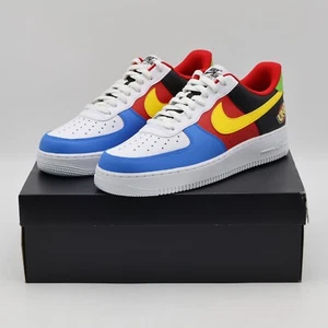 DC8887-100 UNO x Nike Air Force 1 Low White Yellow University Red (Herren) - Bild 1 von 11