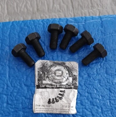 442 Pontiac Gto Buick Gs Chevelle Camaro Muncie Transmission  Flywheel Bolts - Image 1 of 2