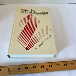 Principles of Food Sanitation Second edition Norman G. Marriott hardback 1989 - Picture 1 of 20